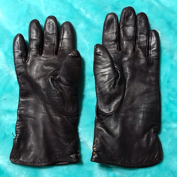 Genuine Leather 100% Wool Lined Gloves - Picture 2 of 5